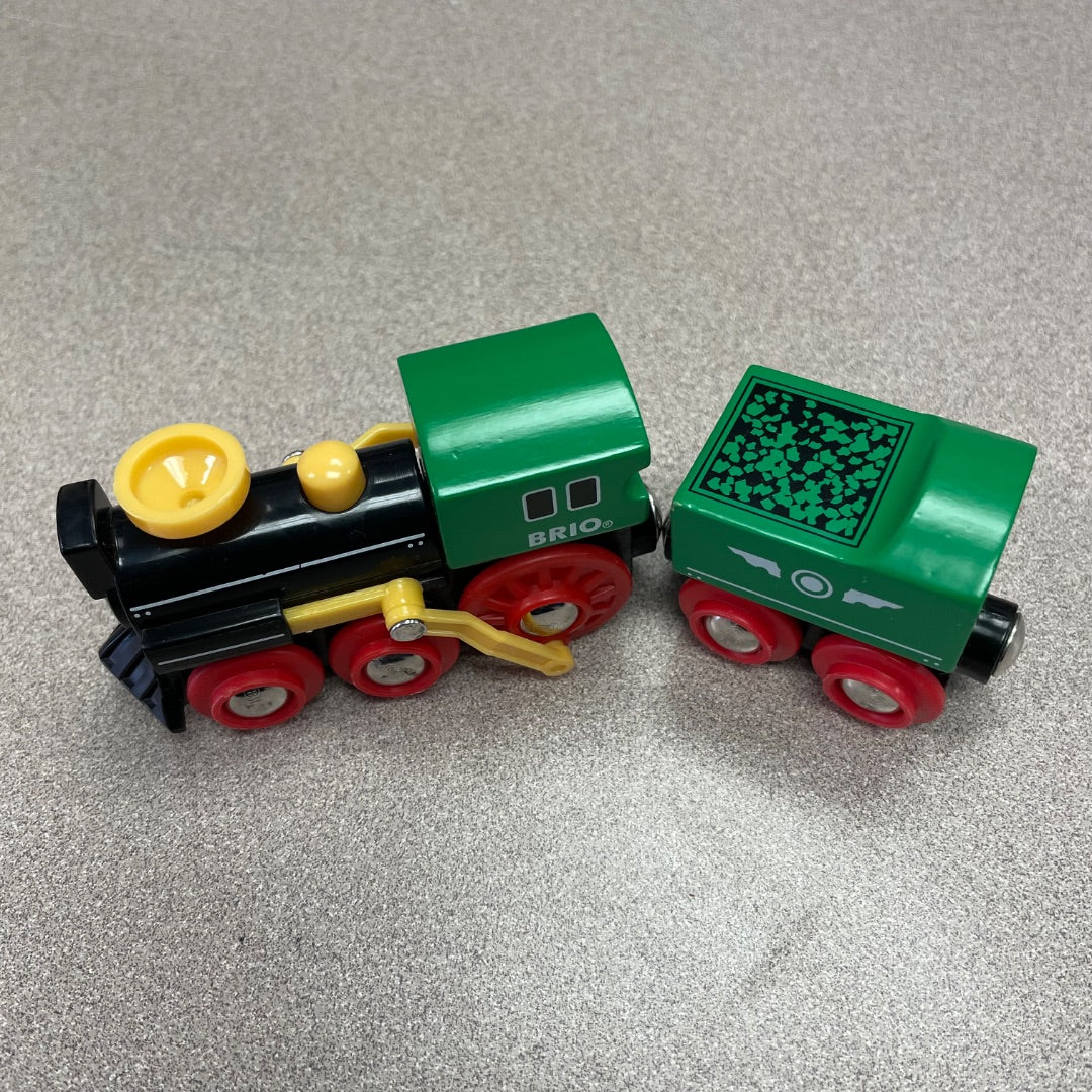 Green Brio Train Set, Pre-owned