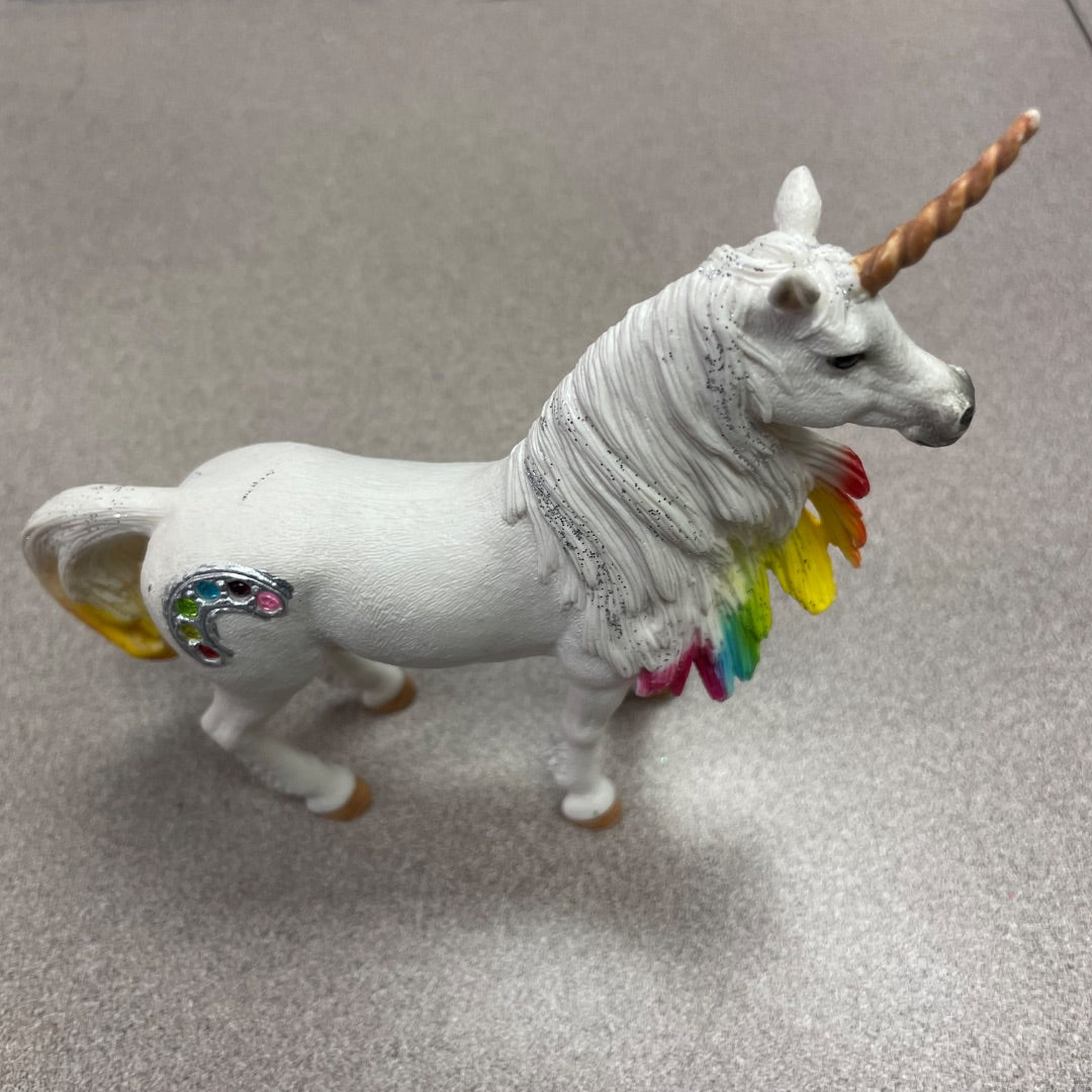 Rainbow Schleich Balaya  Rainbow Unicorn Mare, 5 inch