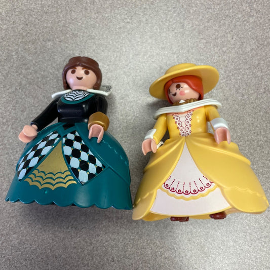 Multi Colour Playmobil 2 Fancy Ladies, 3Y+