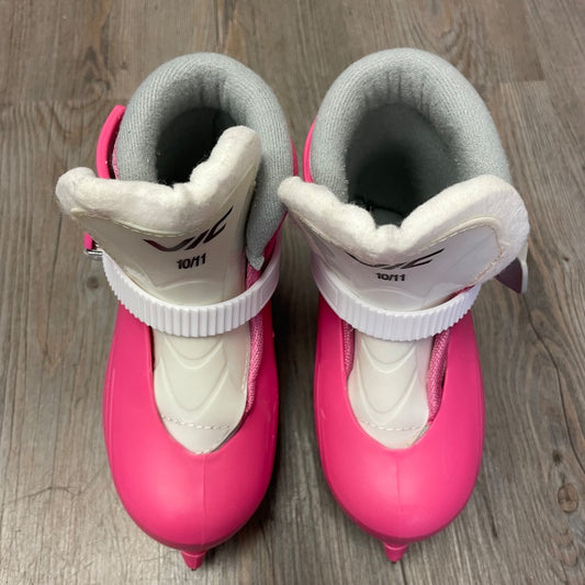 Pink Vic Skates, 10-11T