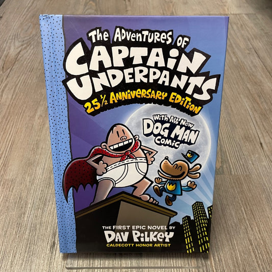 Multi Colour  Captain Underpants 25 1/2 Anniversary Edition, Hardcover