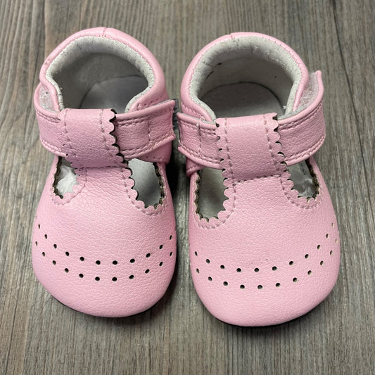 Pink  MyMocs - Autumn Scallop, 0-6M