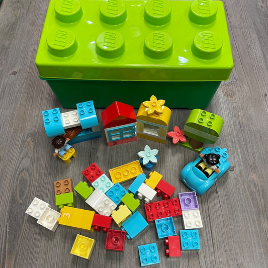 Multi Colour Lego Duplo Duplo Brick Box Set, Pre-owned