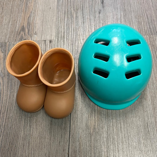 Teal, Brown Our Generation Doll Accessories
