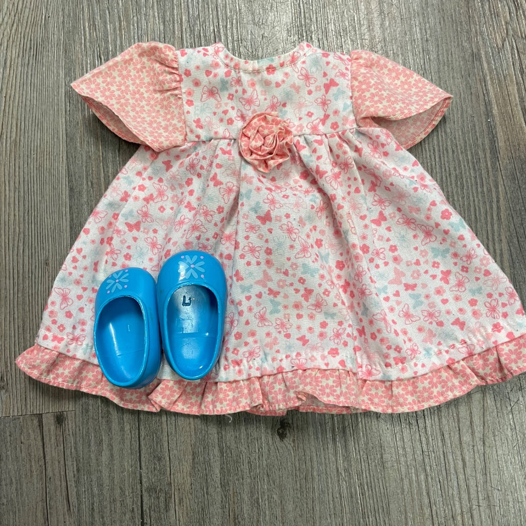 Butterfly Print Corolle Doll Clothing, 12 Inch Doll