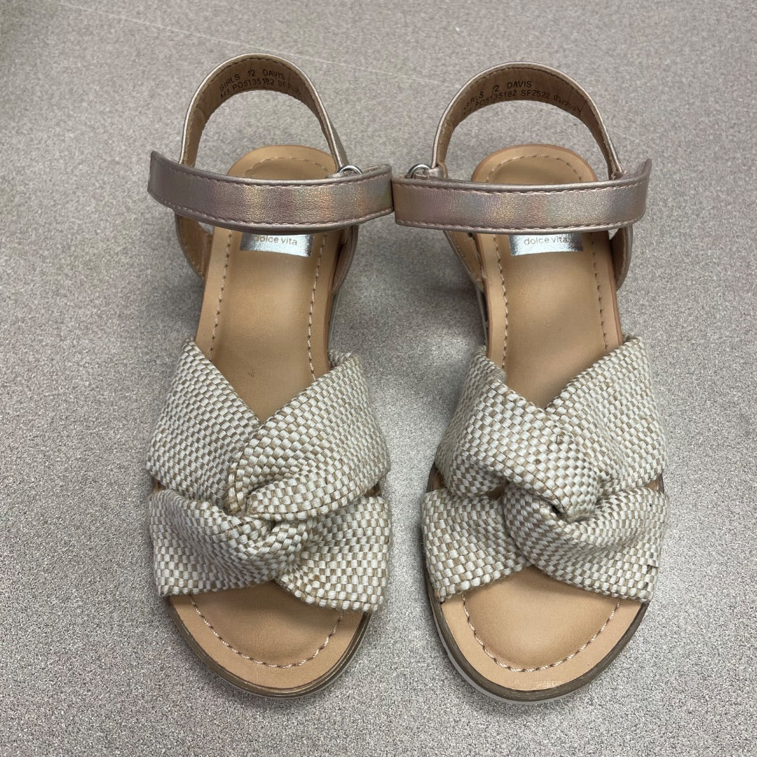 Rosegold DV Sandals, 12Y Like New