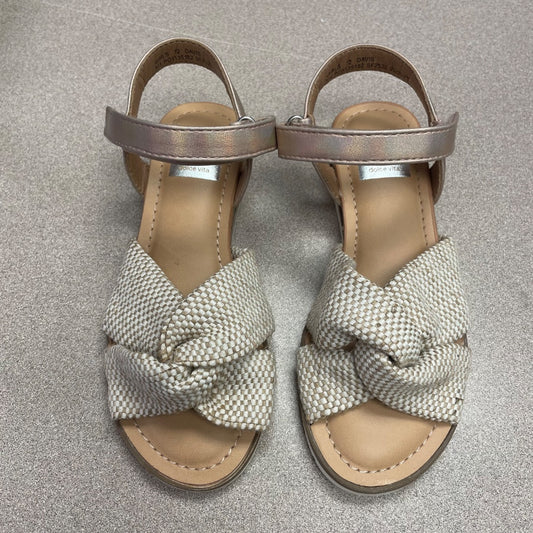Rosegold DV Sandals, 12Y Like New