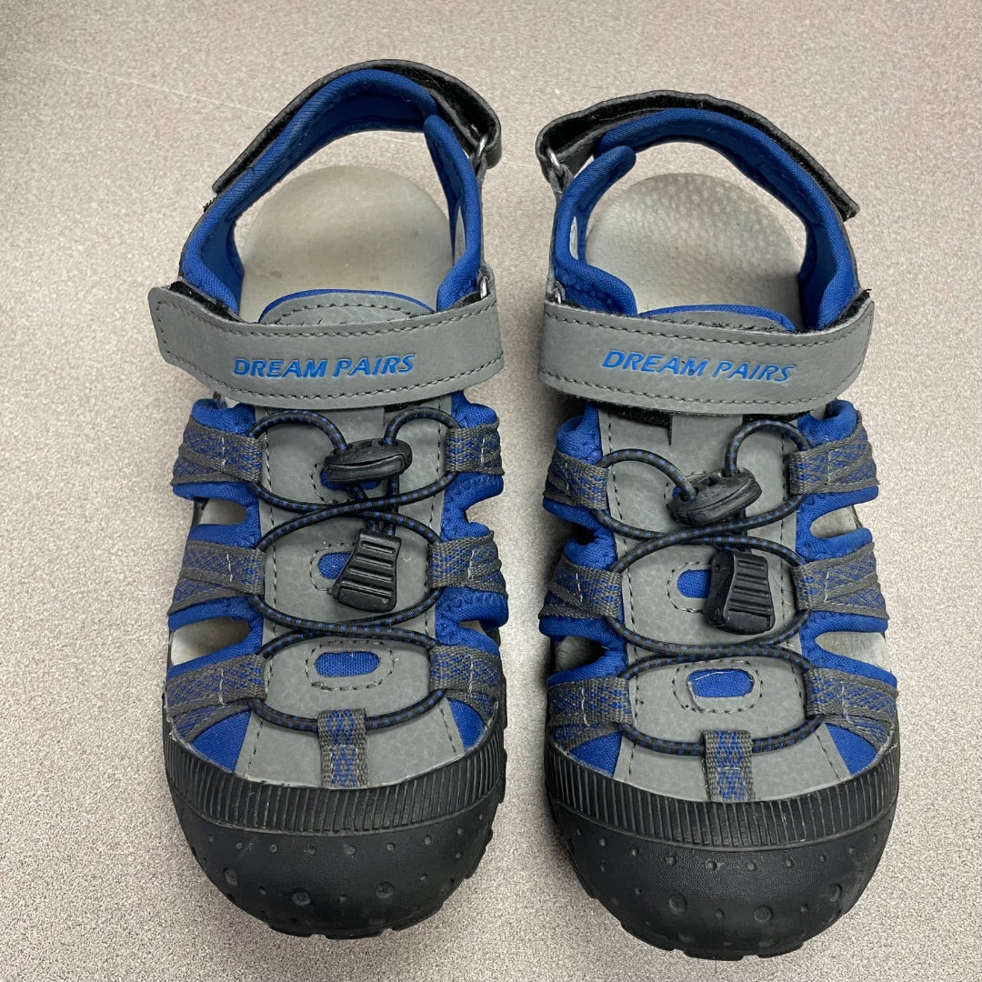 Blue, Grey Dream Pairs Sandals 3Y