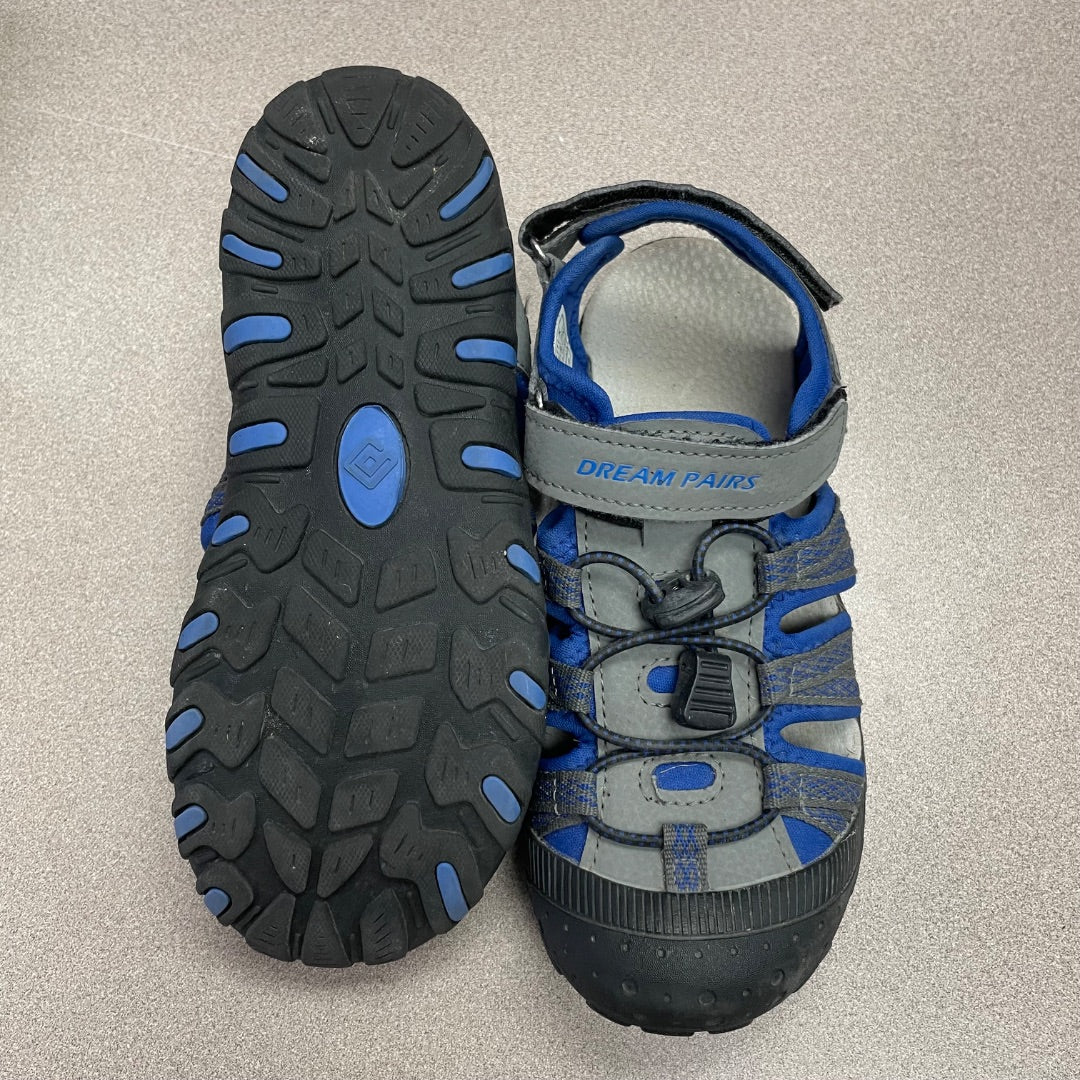 Blue, Grey Dream Pairs Sandals 3Y