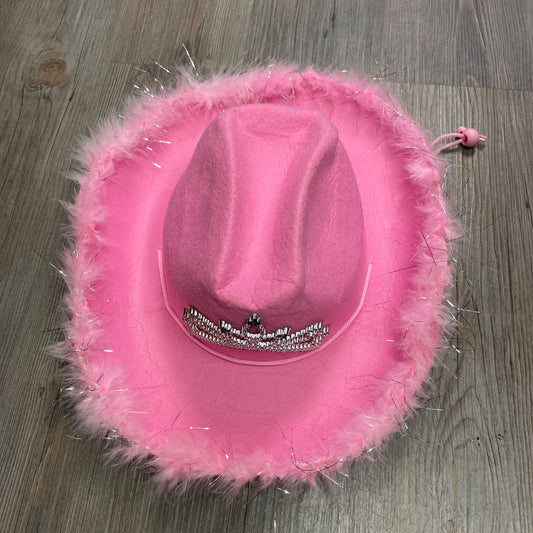 Pink  Cowgirl Hat, 12Y+