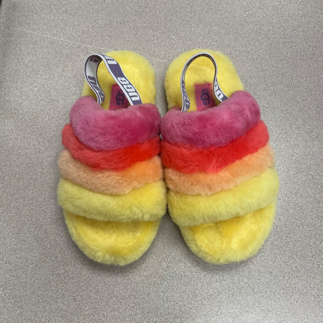 Multi Colour UGG Indoor Slippers  1-3Y
