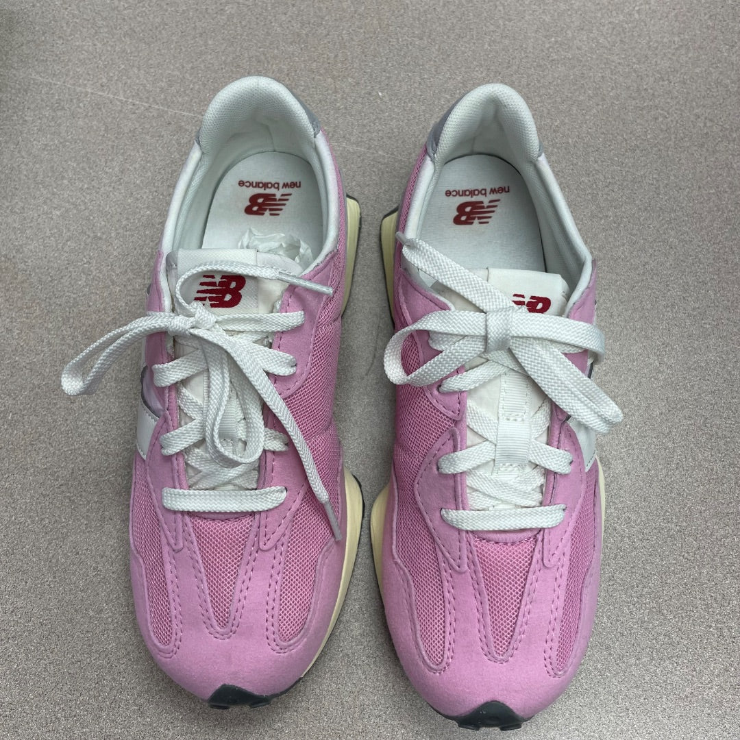 Pink New Balance Lace Up Shoes, 4Y