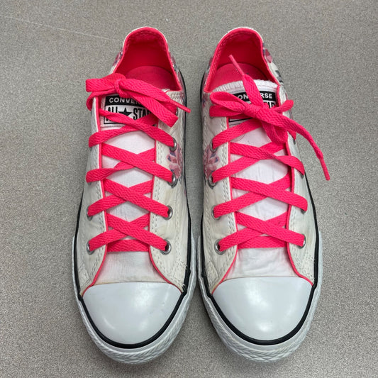 Floral Converse Lace up Shoes, 3.5Y