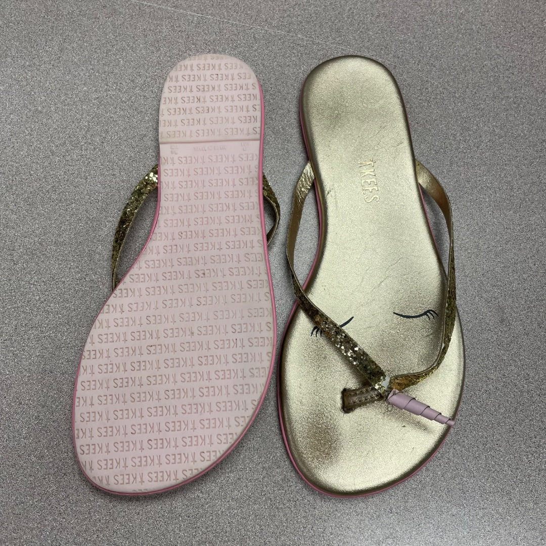Gold Tkees Flip Flop 3Y