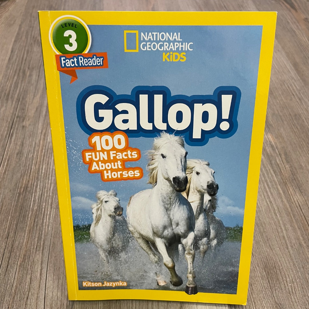 Multi Colour National Geographic Gallop!, Paperback