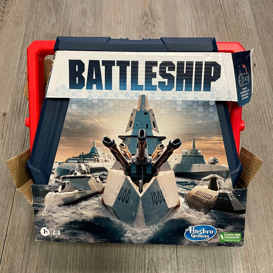 Grey,Navy Hasbro Battleship Game, 7Y+