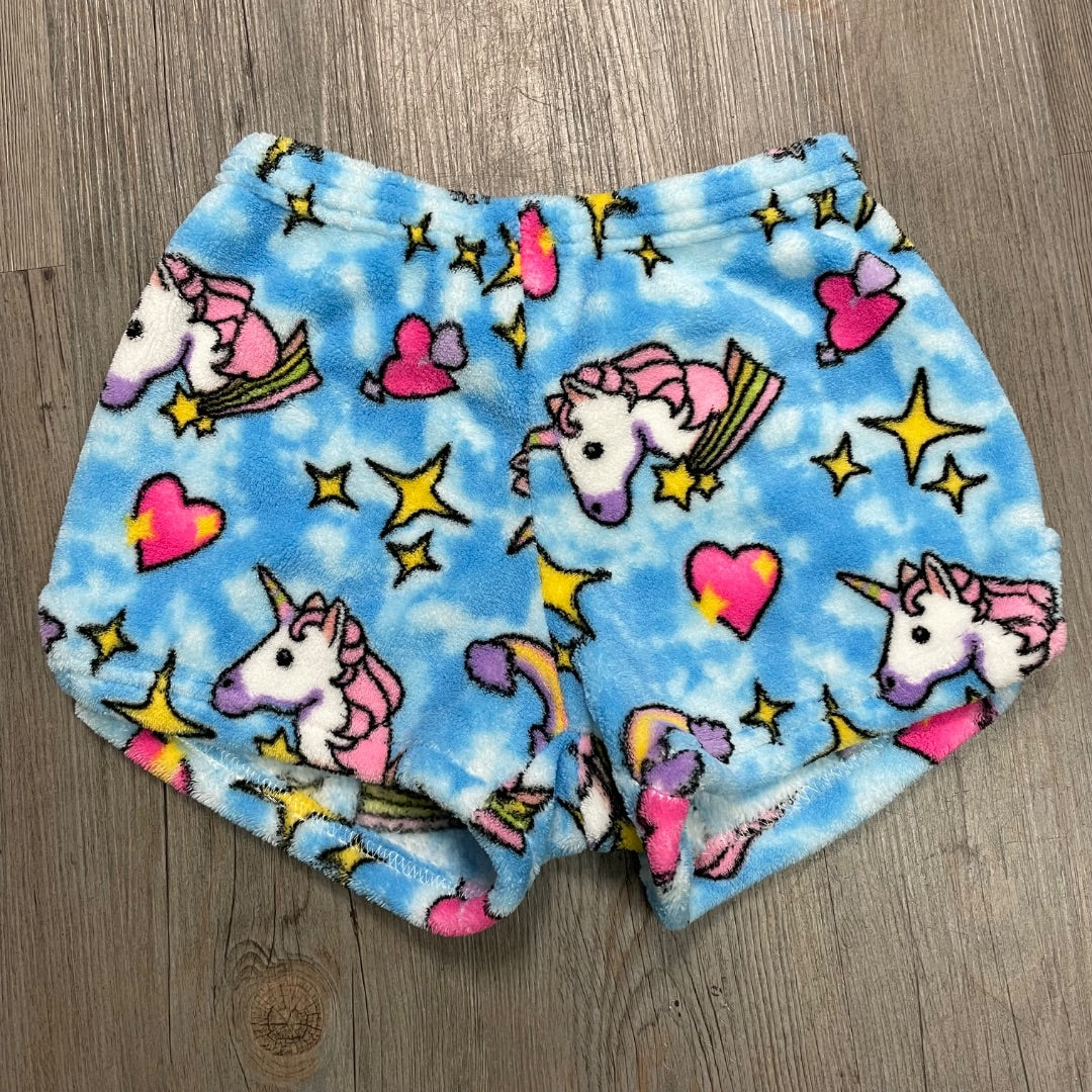 Unicorn Funkee Fuzzees Fuzzy Pj Bottom 10-12Y