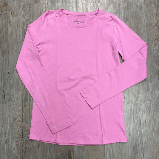 Pink Crewcuts LS Top 14Y