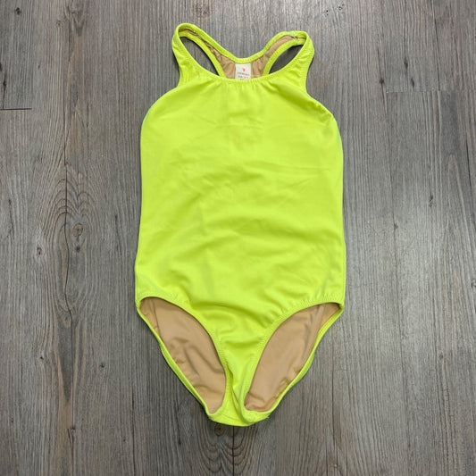 Neon Yellow Crewcuts Bathing Suits, 6-7Y