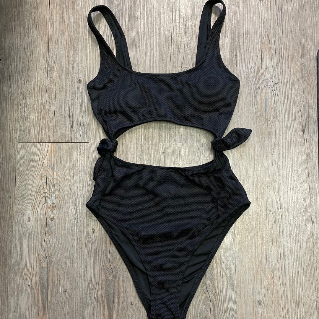 Black Aerie Bathing Suits, 14Y+
