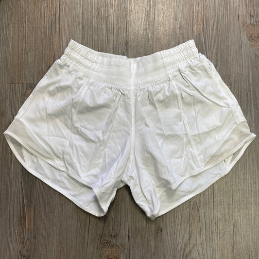 White Lululemon Active Shorts, Original Tag Size 4