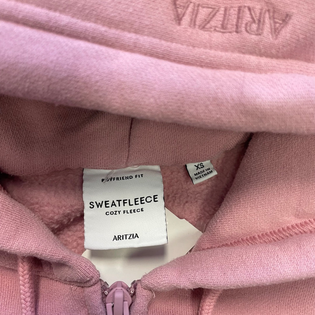 Pink Aritzia Sweat Set XS Jacket 2XSCargo