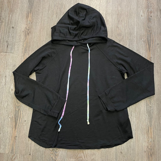 Black  Pullover Hoodie, 12-14Y