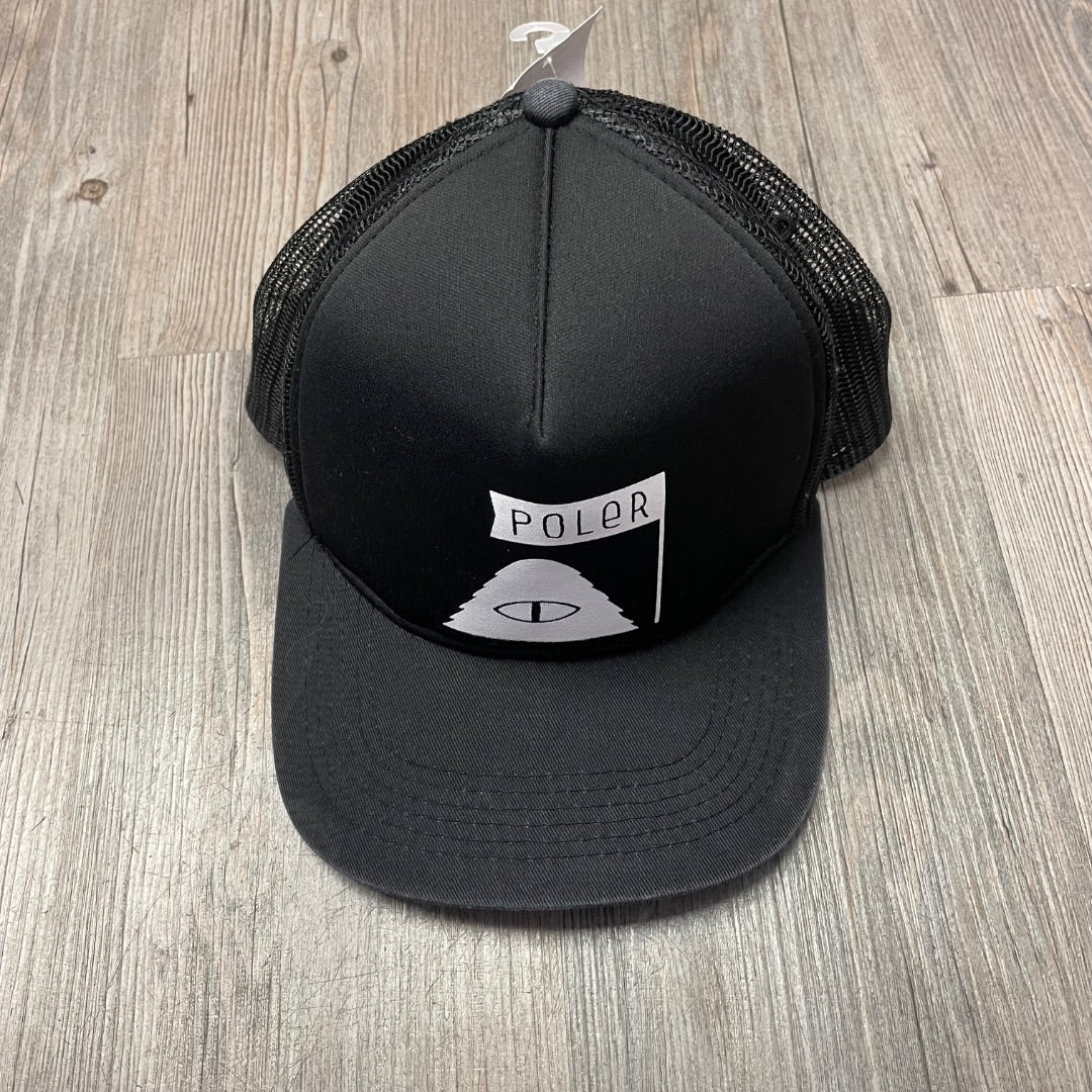 Black Camp Vibes Baseball Cap, 8Y+