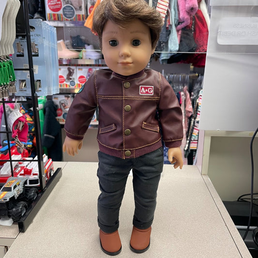 Hazelnut Hair American Doll Logan EverettDoll, 18  Inch