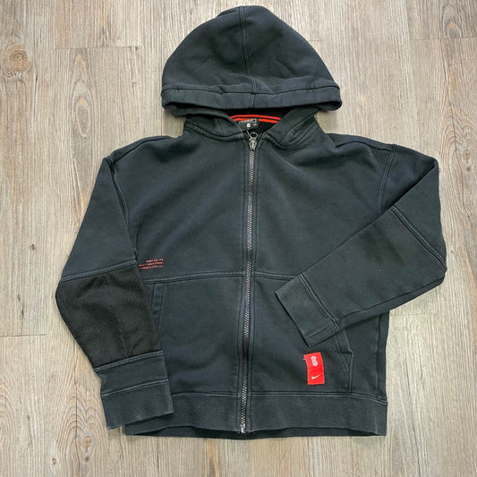 Faded Black Nike Zip Hoodie, 9-10Y