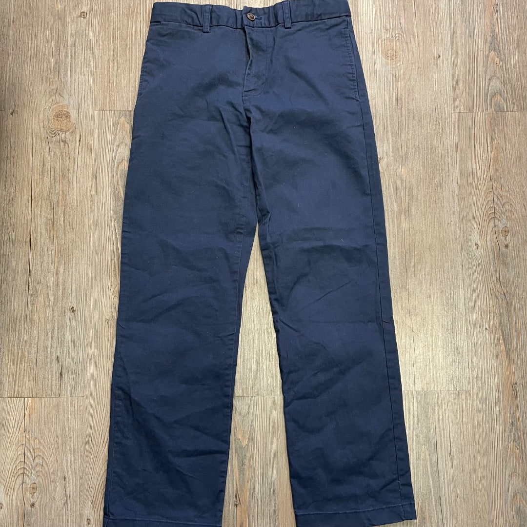 Navy Polo Ralph Lauren Khaki Pants, 12Y