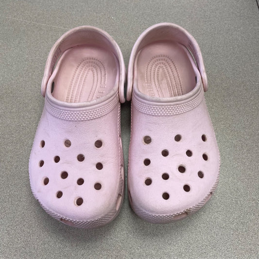 Pink Crocs Clog, 1Y