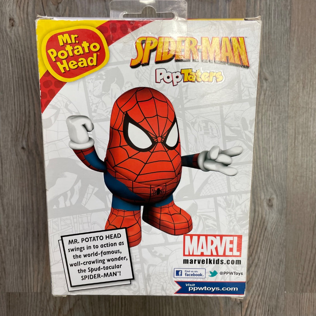 Red Marvel Mr Potato Head Spiderman, 2Y+