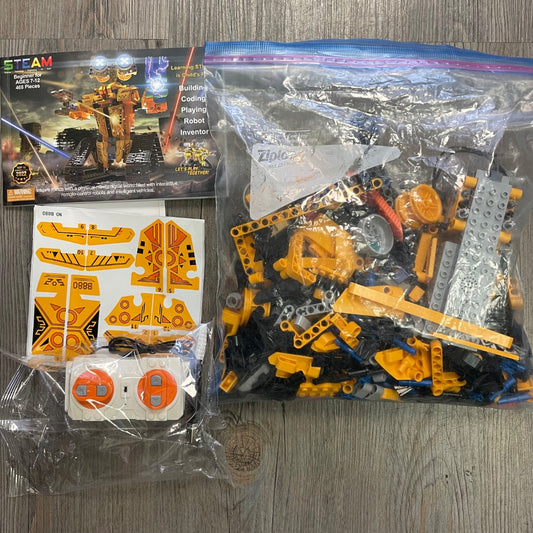 Yellow Steam Building Coding Playing Robot Inventor B880, Pre-owned