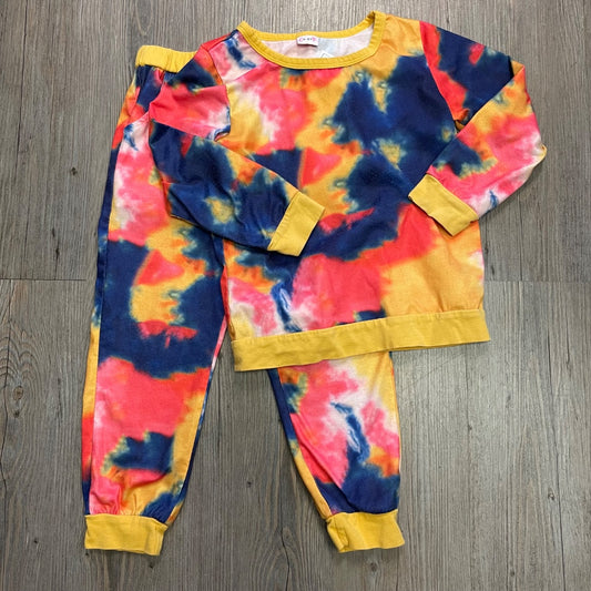 Tiedye  2pc Clothing Set, 4-5Y