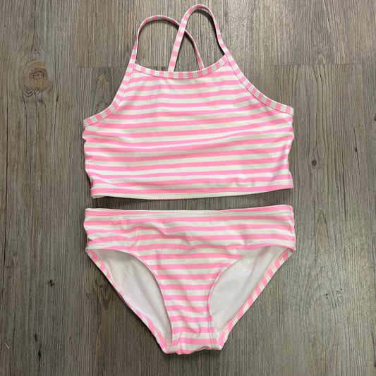 Pink Stripe Carters 2PC Bathing Suit, 14Y