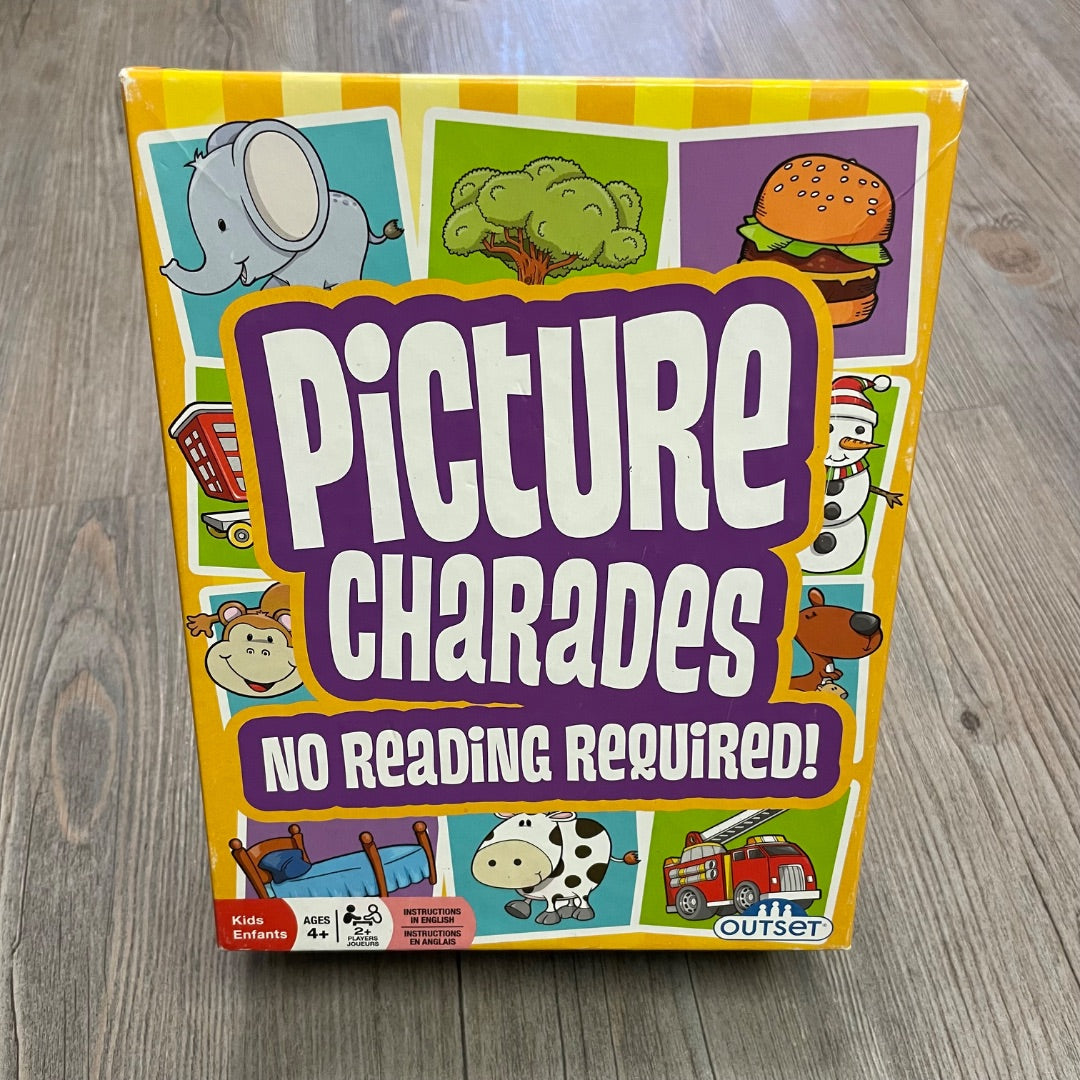 Multi Colour Outset Picture Charades Game, 4Y+ Pre-owned