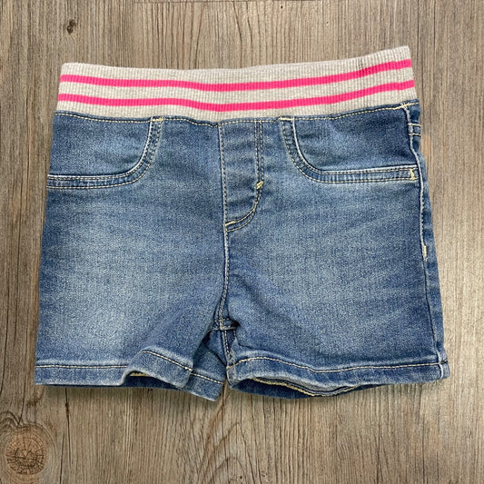 Blue Levis Denim Shorts, 6Y