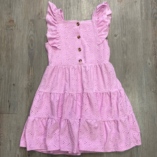 Pink George Summer Dress, 12Y