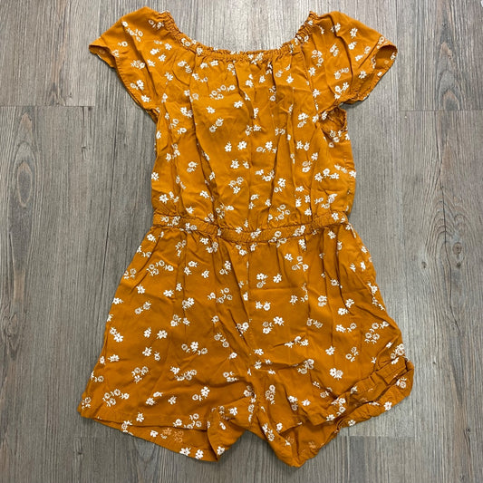 Rust Old Navy SSL Romper, 10-12Y