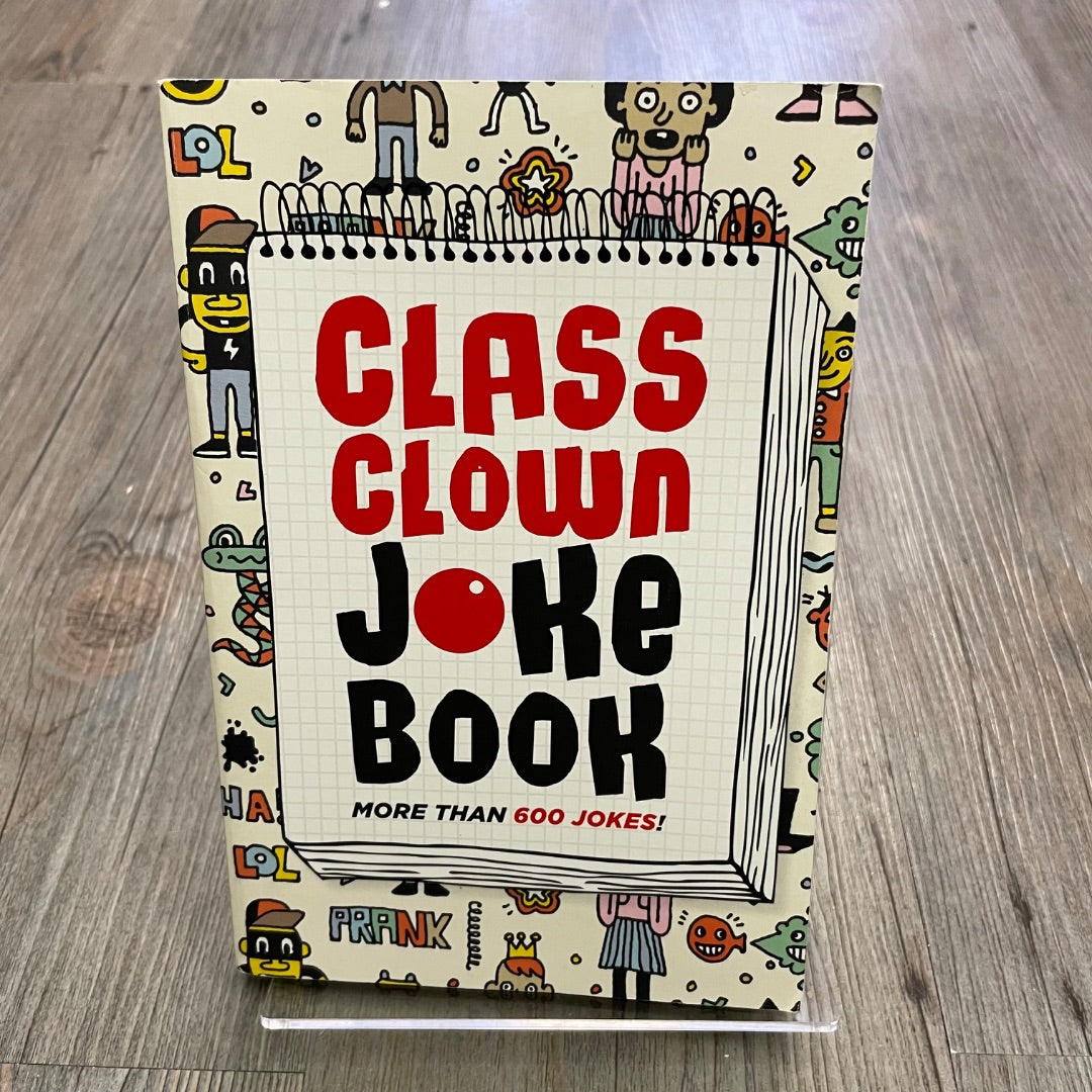 Multi Colour  Class Clown Joke Book, Paperback
