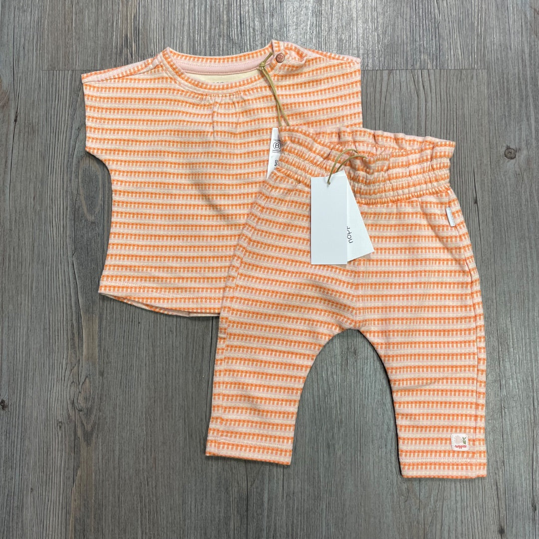 Check Pattern Noppies Baby Organic Clothing Set, 1-2M