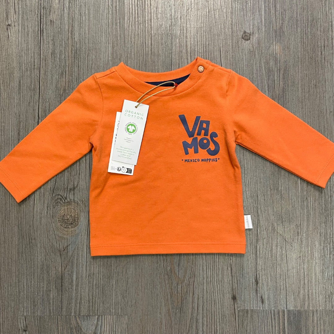 Orange Noppies Boys Tee Olton LS, 1-2M