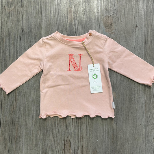 Evening sand Noppies Girls Tee Marlow LS, 1-2M