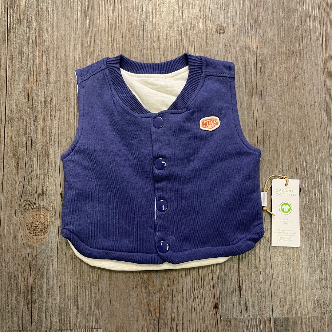 Skipper Blue Noppies Boys Indoor Jacket Osseo Reversible, 1-2M