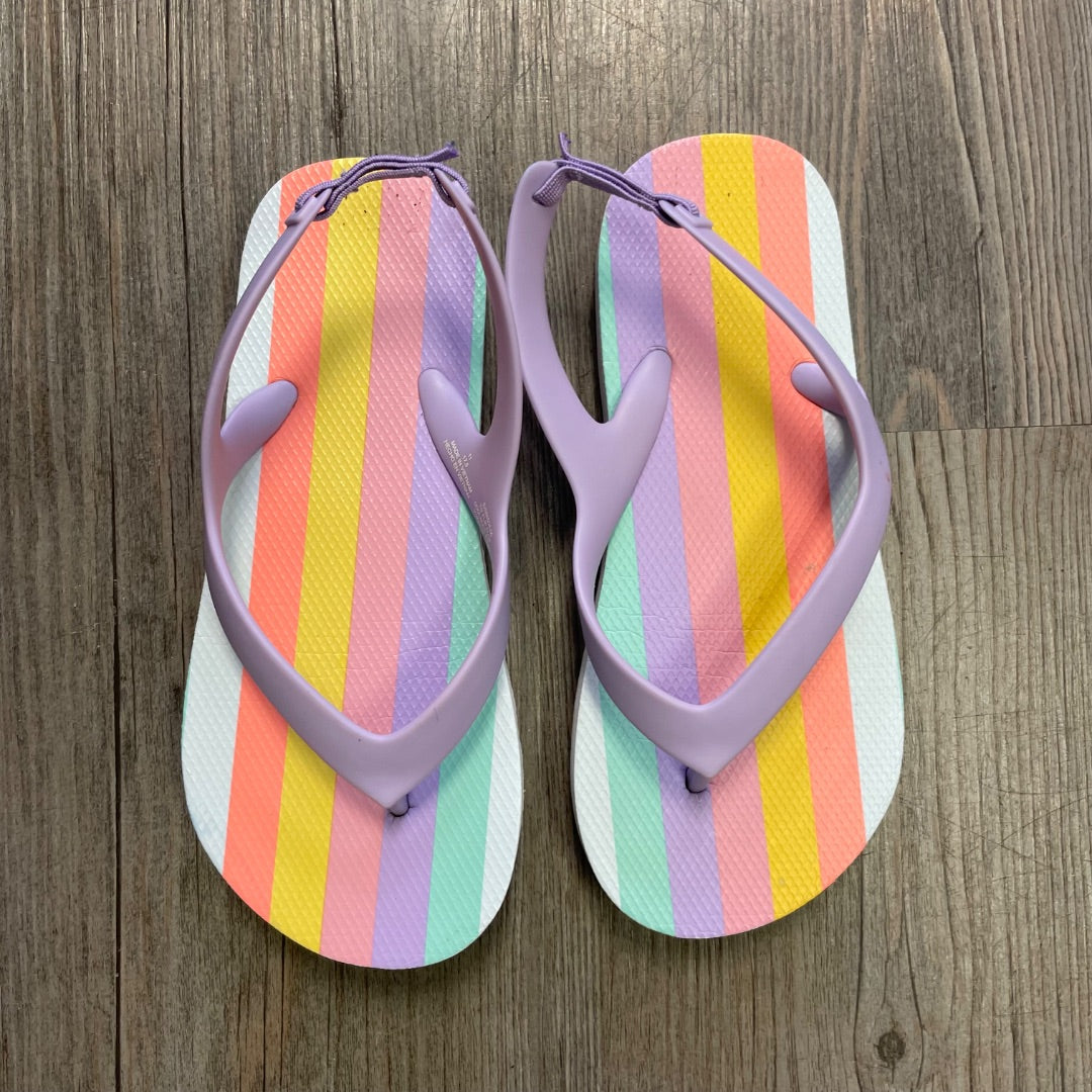 Multi Colour Old Navy Flip Flop, 11Y