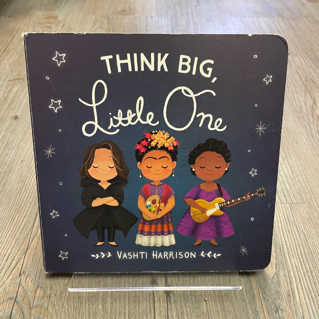 Multi Colour  Think Big Little One, Boardbook