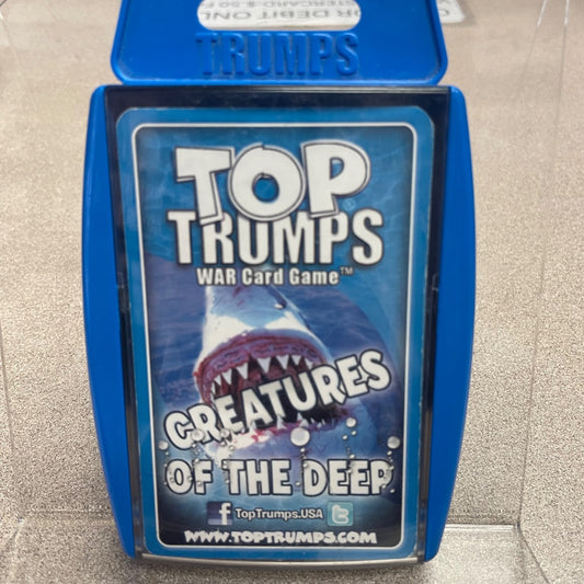 Blue  Top Trumps War Card Game, Pre-owned