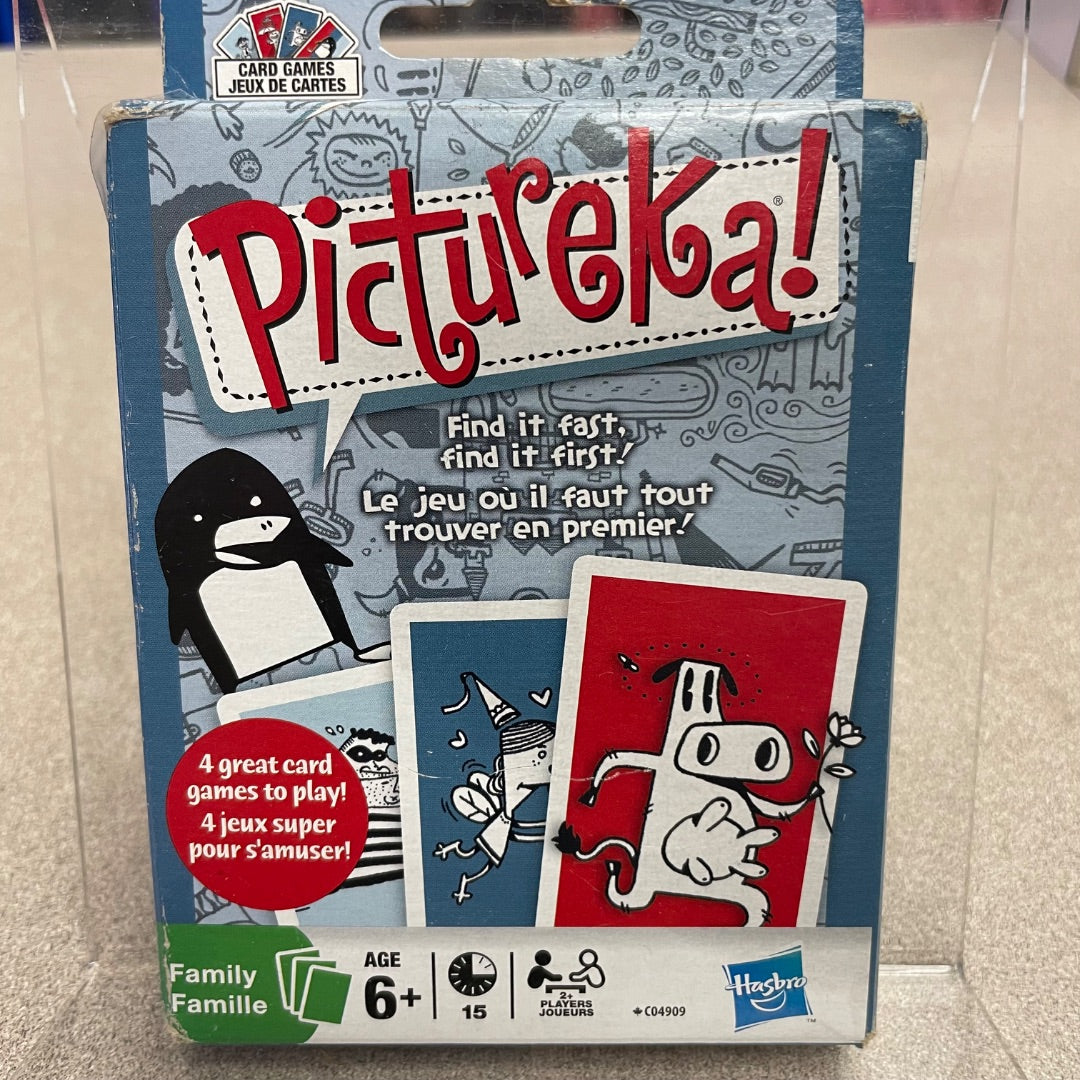 Multi Colour  Pictureka! Card Game, Pre-owned Complete