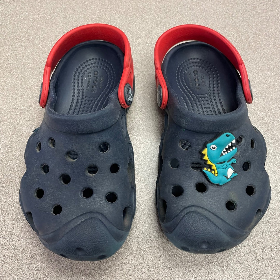 Navy  Crocs Clog, 8T